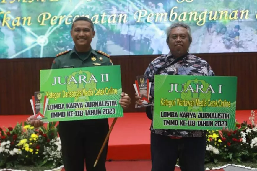 TimesIndonesia Kembali Sabet 2 Kali Berturut&#45;Turut Lomba Karya Jurnalistik TMMD