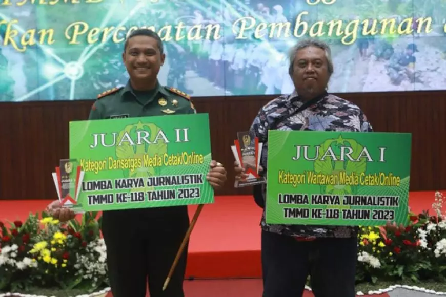 TIMES Indonesia Kembali Sabet 2 Kali Berturut&#45;Turut Lomba Karya Jurnalistik TMMD