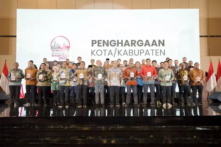 ​​Berhasil Wujudkan Smart City, Pemerintah Kota Gorontalo Dapat Penghargaan dari Kemenkominfo RI