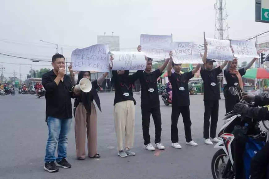 Hari Anti Korupsi, Samhad Kampanye Pemberantasan Korupsi di Sidoarjo