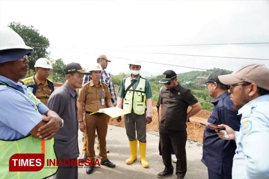 Anggota DPRD Bontang Pertanyakan Proyek Pembangunan Turap di Jalan Soekarno Hatta Lamban