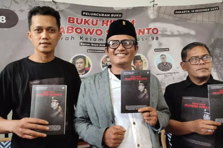 Sambut Hari HAM Internasional, Aktivis Gerak 98 Luncurkan “Buku Hitam Prabowo Subianto”