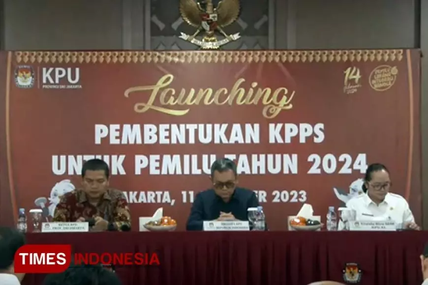 KPU RI Memulai Pendaftaran KPPS Pemilu 2024, Rekrutmen Terbesar dalam Sejarah