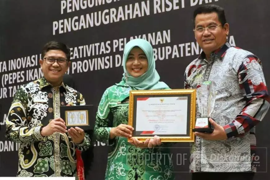 Pemkot Samarinda Dapat Penghargaan Pepes Ikan Peda Provinsi Kaltim