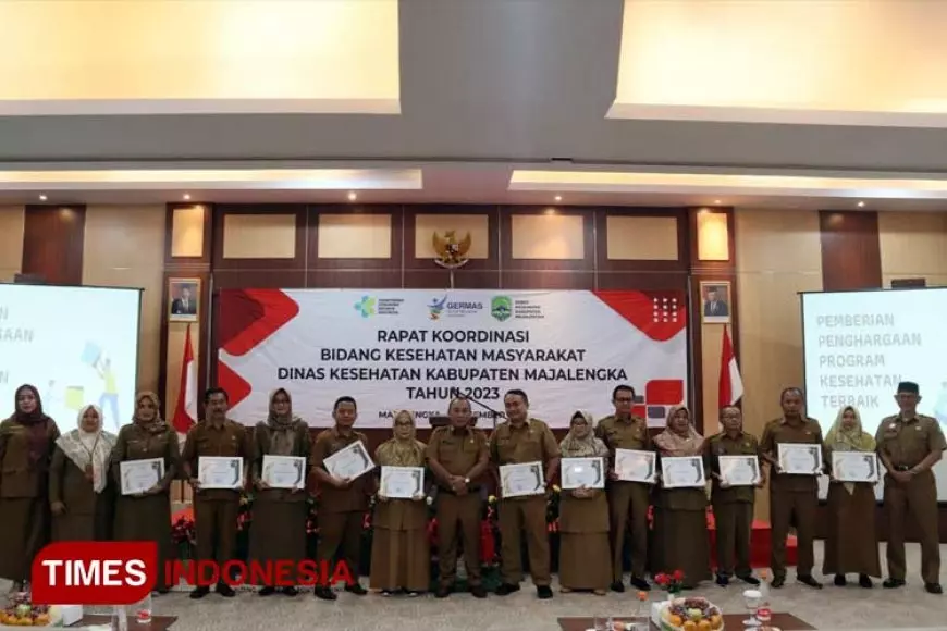 Sukseskan Program Kesmas, Puskesmas dan Rumah Sakit di Majalengka Raih Penghargaan