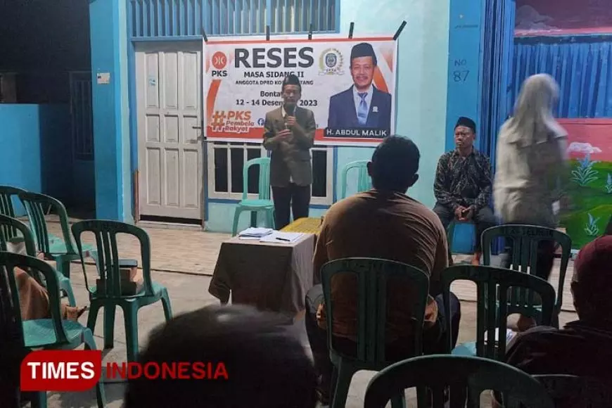 Gelar Reses, Abdul Malik Sampaikan Aspirasi Warga yang sudah di Perjuangkan