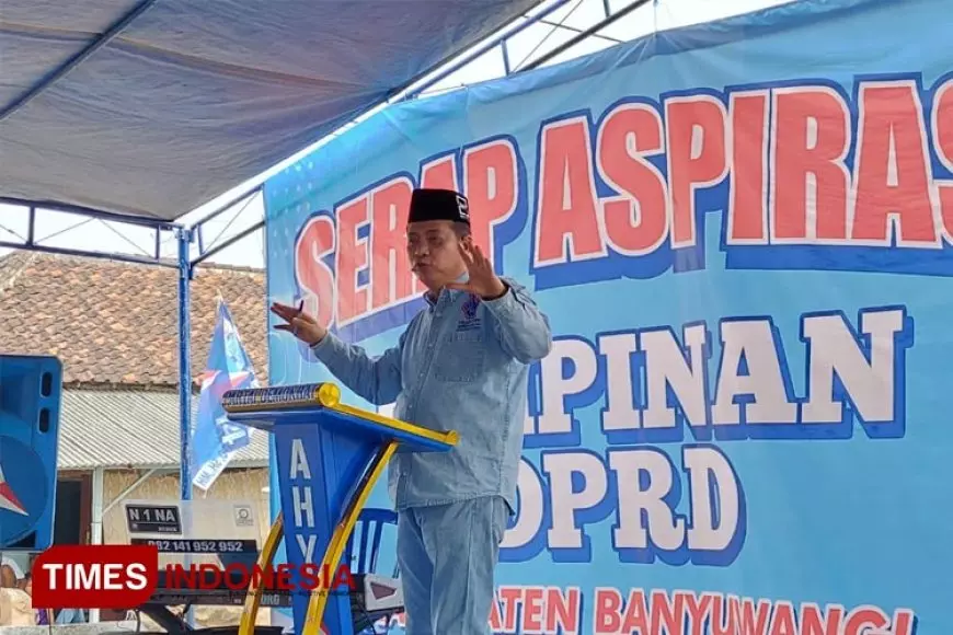 Ketua Partai Demokrat Banyuwangi Ingatkan Masyarakat Jangan Salah Pilih Pemimpin