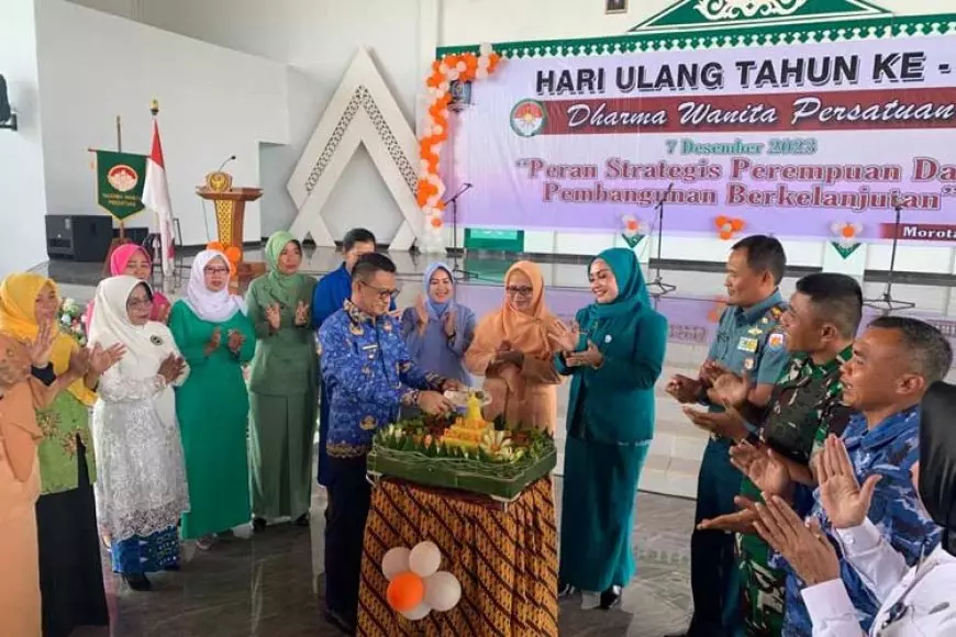 Peringati HUT&#45;24 DWP Morotai, Ini Pesan Ketua DWP kepada Anggotanya