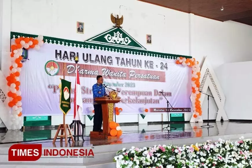 Punya Peran Strategis dalam Pembangunan, DWP Diapresiasi Pj Bupati Morotai M Umar Ali