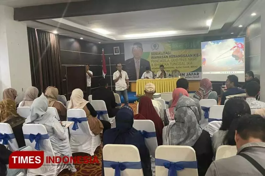 Jelang Pemilu 2024, Anggota DPRD Kaltim Kaharudin Jafar Ajak Milenial Pahami Wawasan Kebangsaan