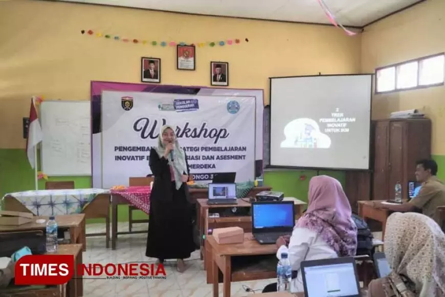 Aktif Merancang Pembelajaran Berdiferensiasi, SDN Randusongo 3 Gelar Workshop Bersama Dosen UNIPMA