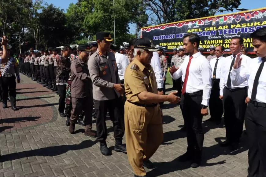 Dedikasi 45 Personel Polres Malang dan Bhayangkari Diganjar Penghargaan