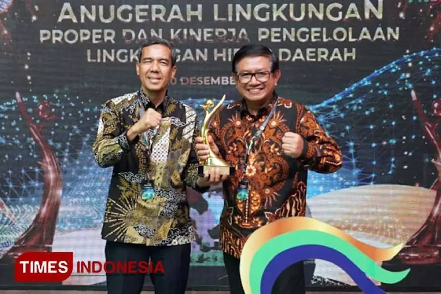 Terapkan Industri Ramah Lingkungan, PG Kembali dapat Proper Emas KLHK