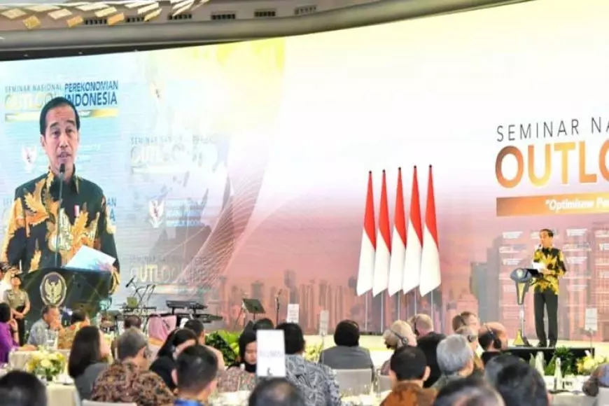 Presiden Jokowi Optimis Ekonomi Indonesia Tahun 2024 di Kisaran 5 Persen