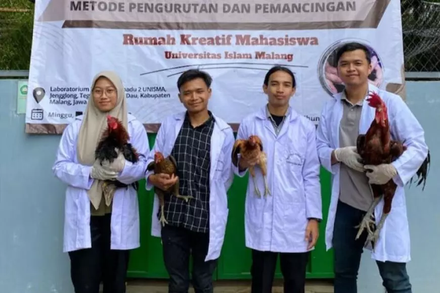 Launching Pusat Pelatihan IB Unggas Oleh Tim RKM FAPET Unisma Malang