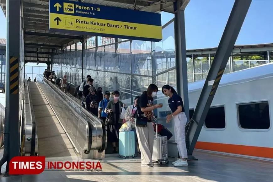 Libur Nataru, 4 Ribu Orang Per Hari Datang ke Kota Malang Lewat Jalur Kereta Api