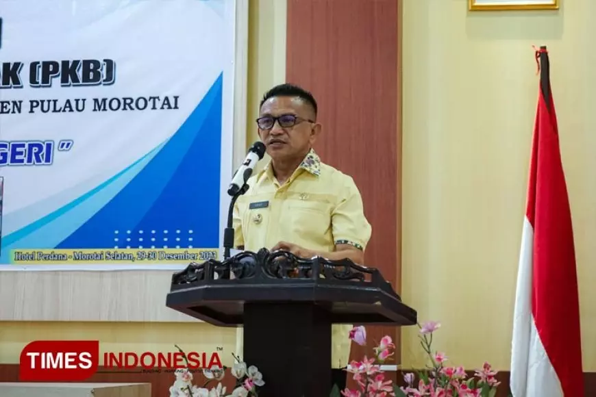 Kegiatan Evaluasi, Pj Bupati Morotai: Loumadoro Raih Desa Stop Buang Air Sembarangan