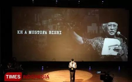 Syarat Makna, Ini Puisi Gus Mus di Acara Untaian Doa dan Puisi untuk Palestina