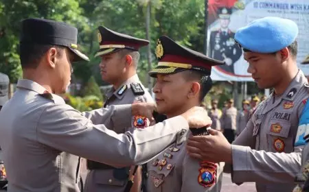 Kapolres Malang AKBP Putu Kholis Pimpin Sertijab, Wakapolres Dijabat Kompol Imam 