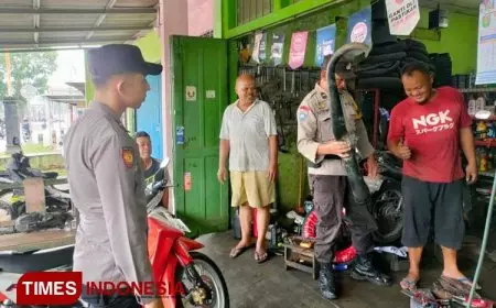 Penjual Knalpot Brong Disambangi Personel Polresta Magelang, Ini Tujuannya