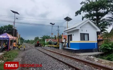 Rampung Dibangun, Ini Alasan Dishub Kota Proboinggo Belum Fungsikan 3 Pos Perlintasan KA