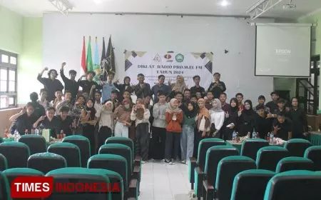 Diklat Radio PRO M EL FM 2024 Unisma Malang, Lahirkan Penyiar Berkualitas