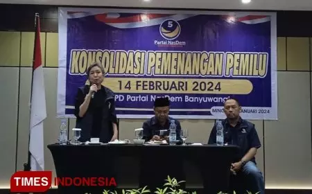 Dapat Siraman Motivasi Bunda Jeanette, NasDem Banyuwangi Optimistis Raih 10 Kursi