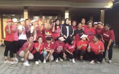 Emak-Emak hingga Milenial Banyuwangi Siap Ramaikan Selfie &amp; Senam Sehat Bersama Gibran &amp; Arumi