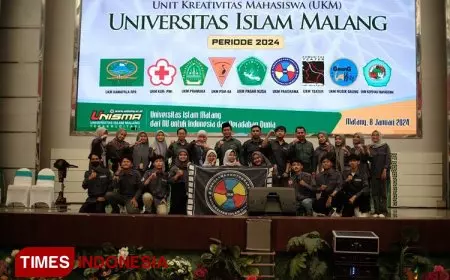 Rektor Unisma Malang Resmi Melantik Pengurus UKM Panorama Photography Masa Bakti 2024