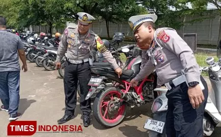 Polres Majalengka Gencar Berantas Knalpot Brong, Sosialisasi ke Sekolah hingga Pabrik