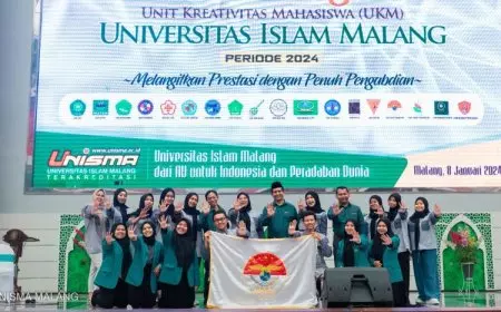 Usai Dilantik, Ini Misi Ketua Umum UKM Cinta Tanah Air Unisma Malang