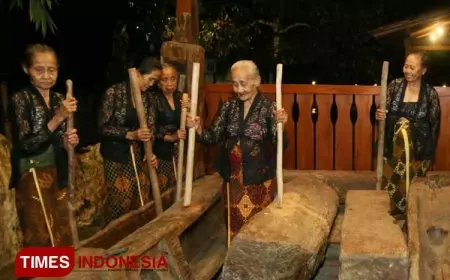 Othek, Melodi Lesung Padi Unik Suku Osing Banyuwangi