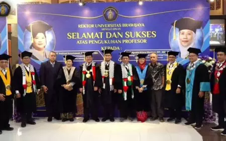 UB Tambah 4 Guru Besar Baru Dari FIA dan FTP