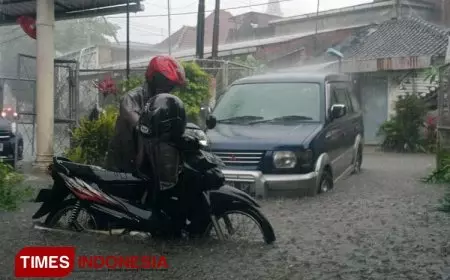 Daftar Jalan di Kota Malang Jadi Langganan Banjir, Hindari Ketika Hujan Deras