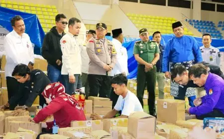 Kapolres Siak dan Forkopimda Cek Logistik Pemilu Tahun 2024