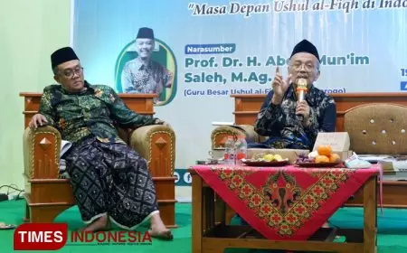 Kuliah Umum Ma'had Aly Al-Tarmasi Pacitan Bahas Masa Depan Ushul Fiqh di Indonesia