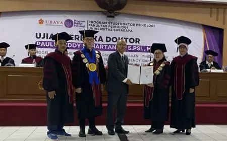 Awal tahun, Ubaya Gelar Dua Sidang Doktor Psikologi
