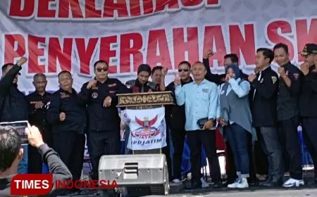 GRIB Jaya se-Jatim Deklarasi Dukungan, Kawal Pemenangan Capres Prabowo Satu Putaran