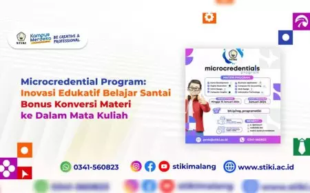 Microcredential Program STIKI Malang: Inovasi Edukatif Belajar Santai Bonus Konversi Materi