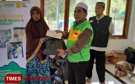 Bina Sumba Robbani Santuni Sejumlah Kaum Dhuafa dan Muallaf di Sumba Timur