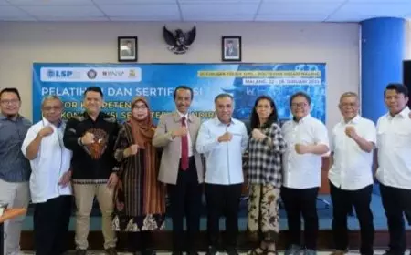 Tingkatkan SDM, Polinema Beri Pelatihan Dan Sertifikasi Asesor Bagi Dosen