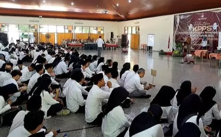 Siap Kawal Pemilu 2024, Ribuan Petugas KPPS Kota Yogyakarta Dilantik