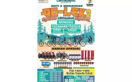 Hidupkan Sport Tourism, KORMI Jatim dan Pemkab Gelar Gowes Lumajang Eksotis 2