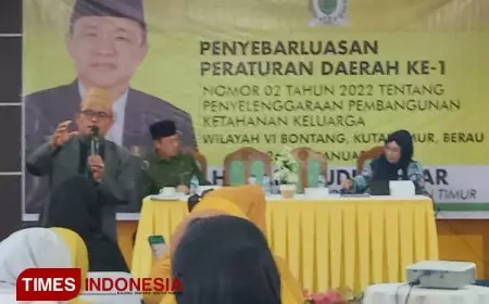 Kaharudin Jafar Maksimalkan Ketahanan Keluarga dengan Perda No 2 Tahun 2022 di Kota Bontang