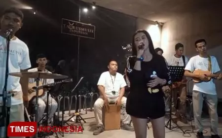 Rilis Lagu Baru Taurus, Talent Artis Hibur Fans di Panggung Spekta Ambyar Kepanjen