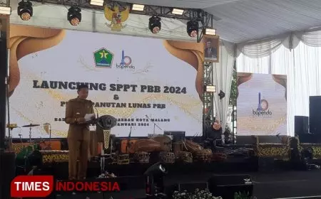 Pemkot Malang Resmi Luncurkan 288.233 SPPT PBB Tahun 2024