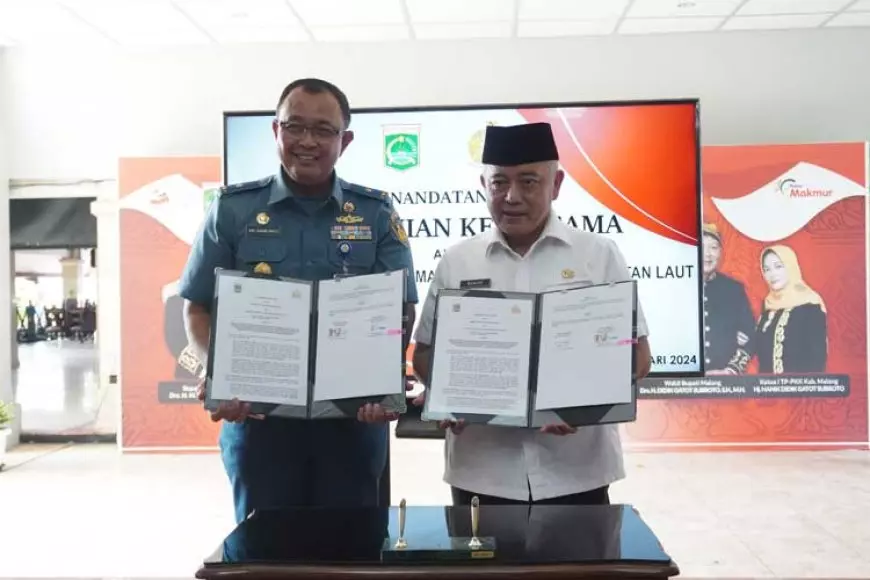 Pemkab Malang Dapatkan Hibah Tanah TNI AL untuk Pelebaran Jalan Nasional