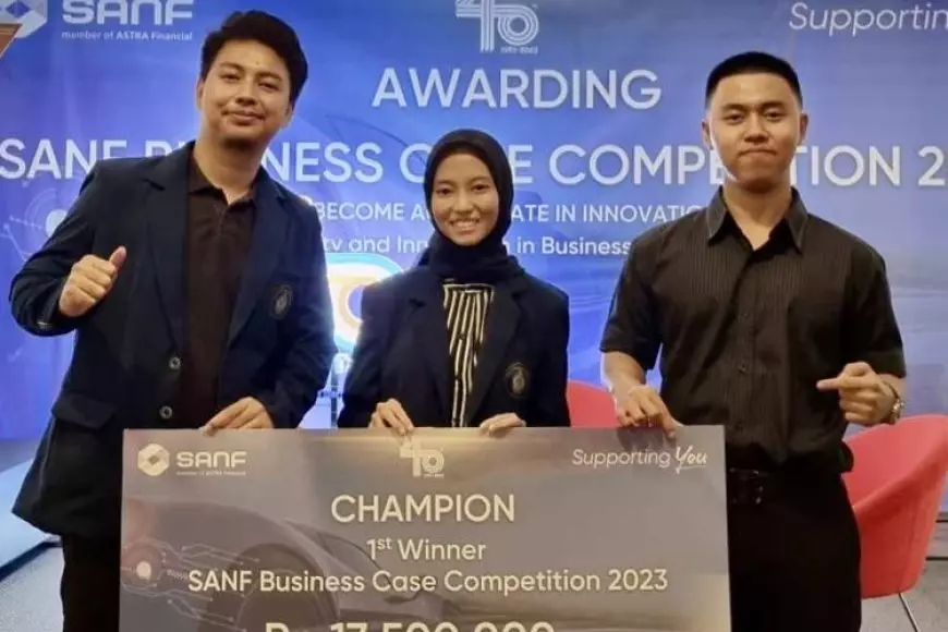 Mahasiswa FEB UB Juara 1 SANF Business Case Competition