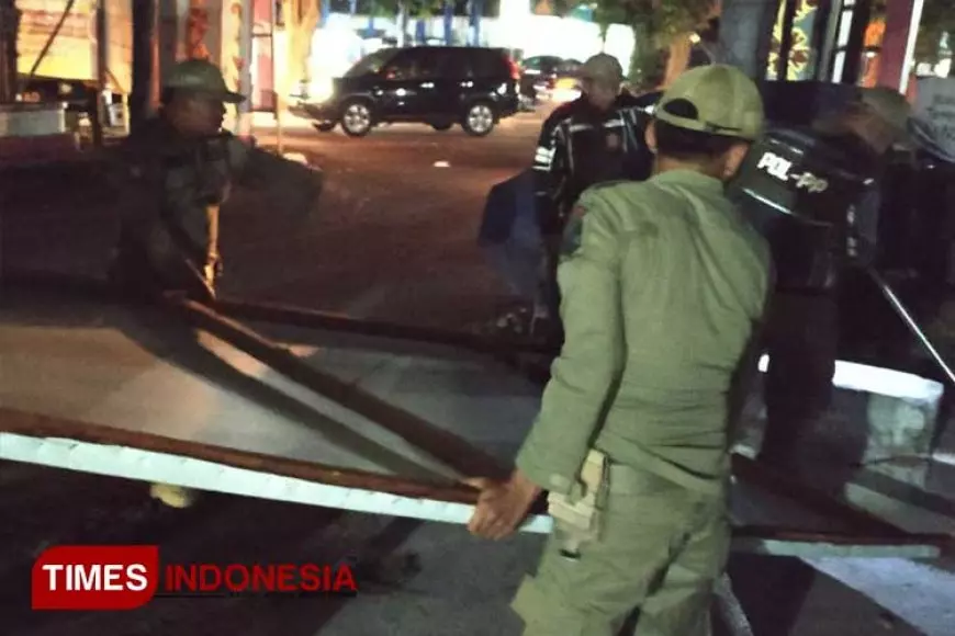 Selama Masa Kampanye, 247 APK di Kota Kediri Ditertibkan