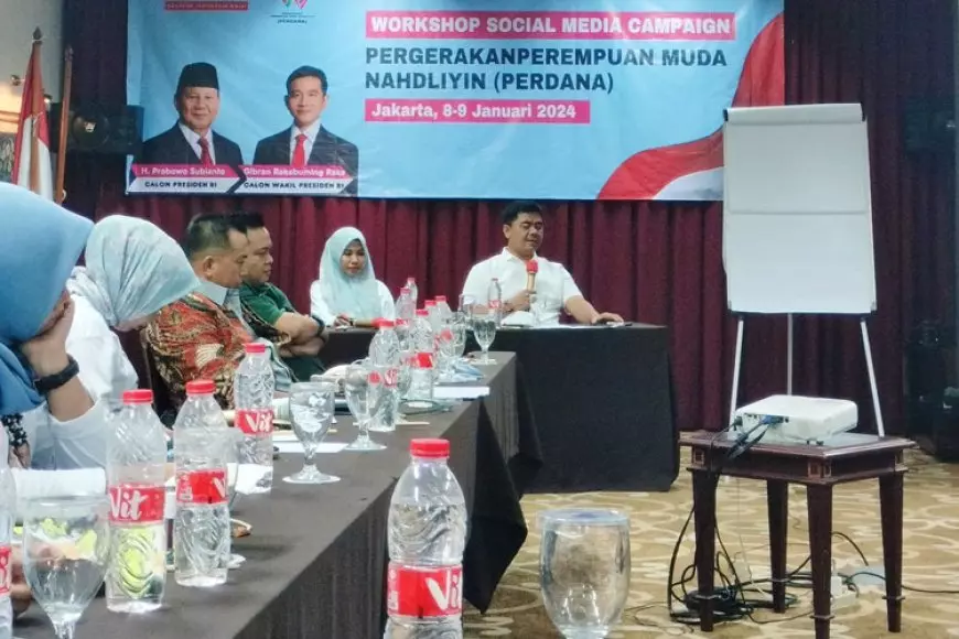 Upaya Cegah Kampanye Negatif, Pergerakan Perempuan Muda Nahdliyin Gelar Workshop Social Media Campaign